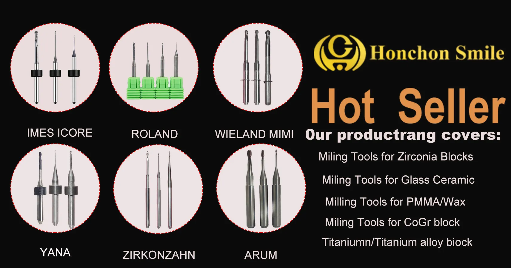 Dental Milling Burs Manufacturer – Honchon Smile Official Guide