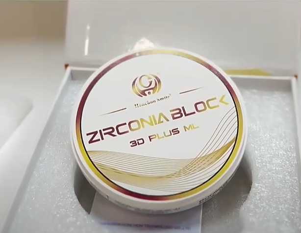 Multilayer zirconia block: 3D PLUS