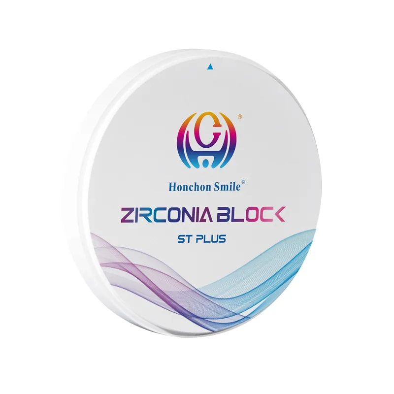 Full contour crown zirconium block